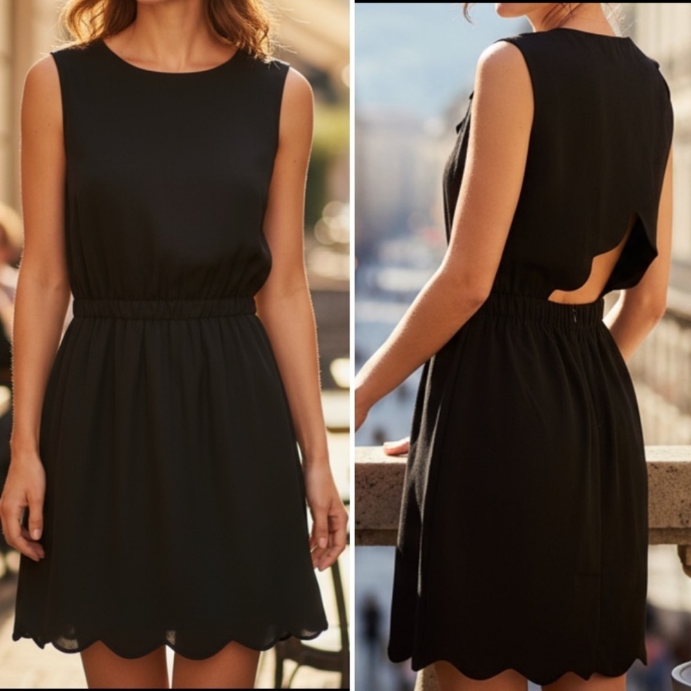 ByCorpus Black Open Back Dress | SIZE M